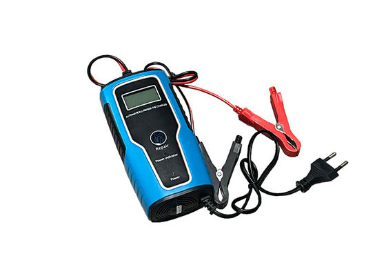 지능형 12V 6A 점프 스타터 휴대용 충전기 컴팩트 무부하 대기 상태 스마트 배터리 유지 관리자 자동차용 조정 가능